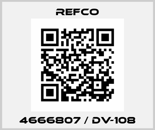 4666807 / DV-108 Refco