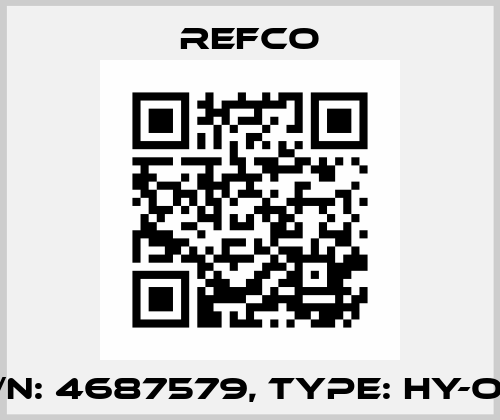 p/n: 4687579, Type: HY-OIL Refco