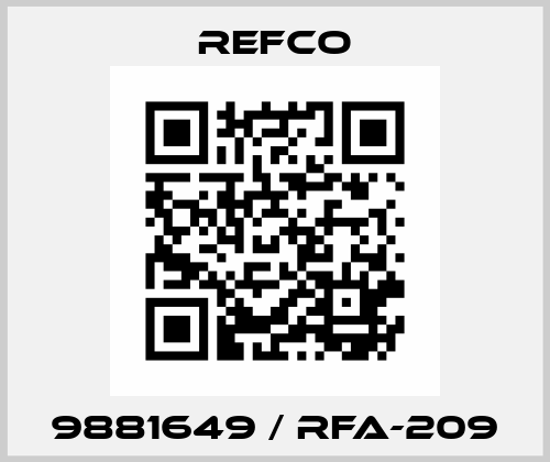 9881649 / RFA-209 Refco