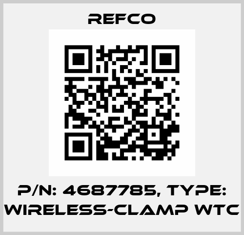 p/n: 4687785, Type: WIRELESS-CLAMP WTC Refco