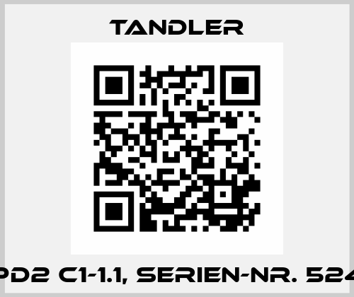 PD2 C1-1.1, Serien-Nr. 524 Tandler