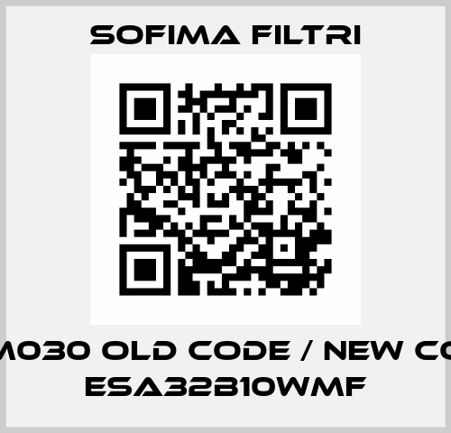 FAM030 old code / new code ESA32B10WMF Sofima Filtri