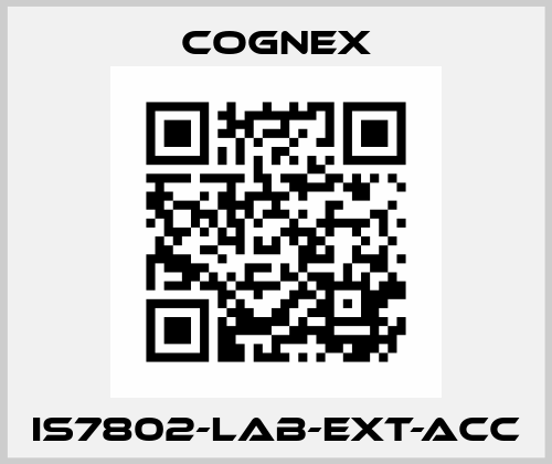 IS7802-LAB-EXT-ACC Cognex