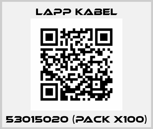 53015020 (pack x100) Lapp Kabel