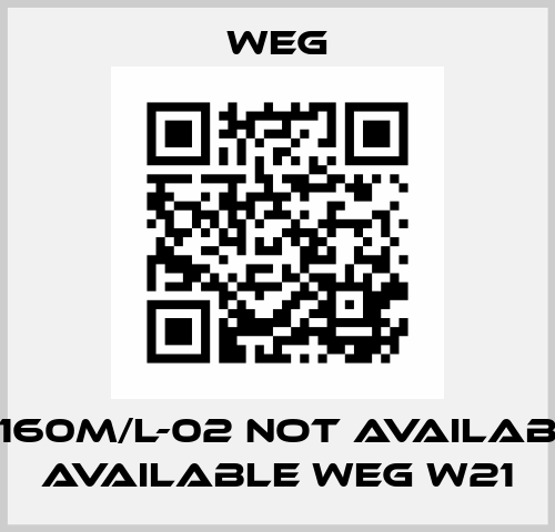 AL160M/L-02 not available, available WEG W21 Weg