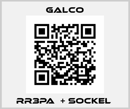 RR3PA  + SOCKEL  Galco