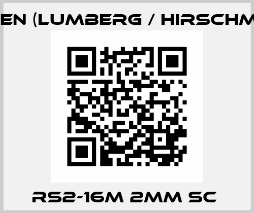 RS2-16M 2MM SC  Lumberg (Belden)