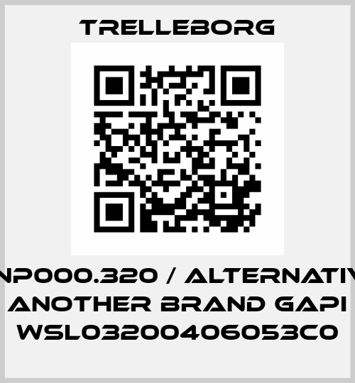 WNP000.320 / alternative another brand Gapi WSL03200406053C0 Busak Shamban (Trelleborg)