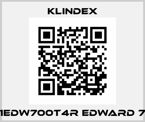 851EDW700T4R Edward 700 Klindex