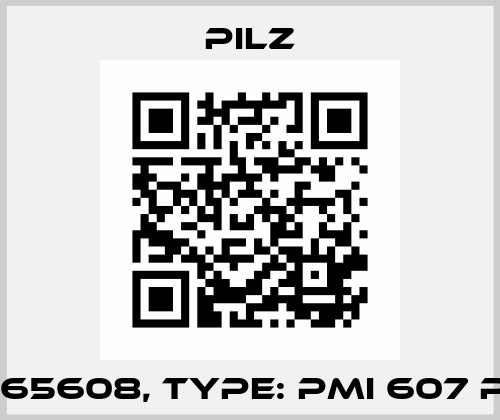 p/n: 265608, Type: PMI 607 primo Pilz