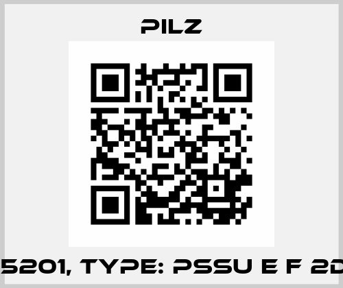 p/n: 315201, Type: PSSu E F 2DI 60-R Pilz