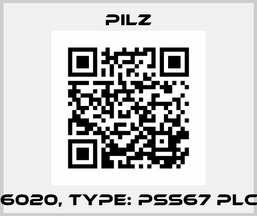p/n: 316020, Type: PSS67 PLC1 16FDI Pilz