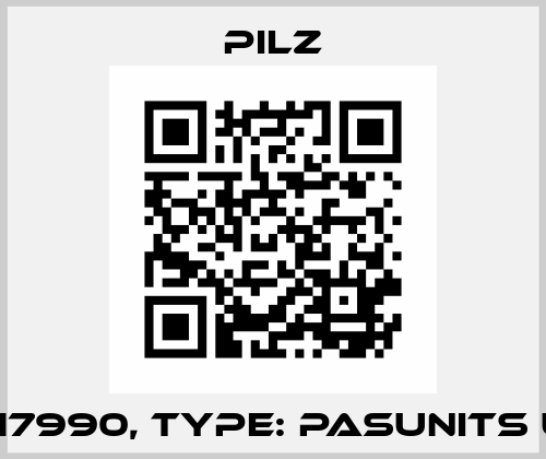 p/n: 317990, Type: PASunits UI 12M Pilz