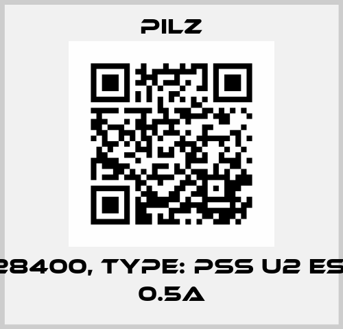 p/n: 328400, Type: PSS u2 ES 4DOD 0.5A Pilz