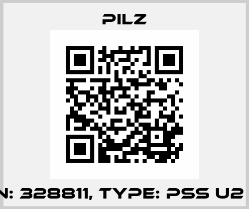p/n: 328811, Type: PSS u2 B 1 Pilz