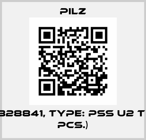p/n: 328841, Type: PSS u2 T 8 (10 pcs.) Pilz