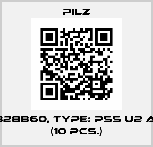 p/n: 328860, Type: PSS u2 A CE E (10 pcs.) Pilz