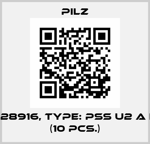 p/n: 328916, Type: PSS u2 A LC B4 (10 pcs.) Pilz