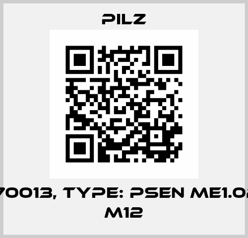 p/n: 570013, Type: PSEN me1.02M/AS M12 Pilz