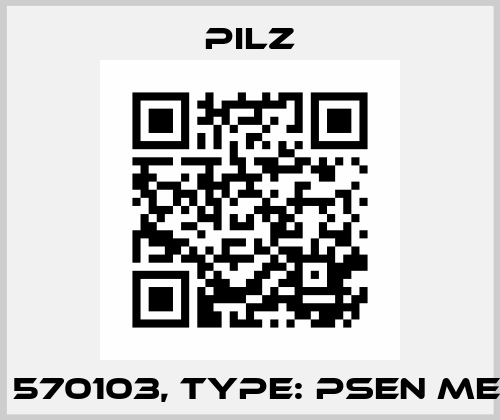 p/n: 570103, Type: PSEN me1AA Pilz
