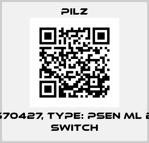 p/n: 570427, Type: PSEN ml ba 2.1 switch Pilz
