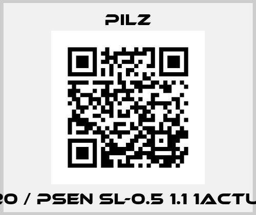 570520 / PSEN sl-0.5 1.1 1actuator Pilz