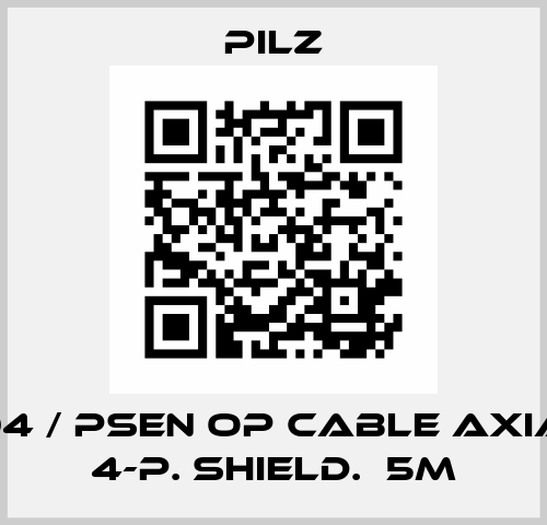 630304 / PSEN op cable axial M12 4-p. shield.  5m Pilz