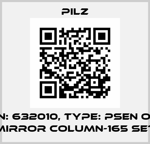 p/n: 632010, Type: PSEN opII mirror column-165 Set Pilz