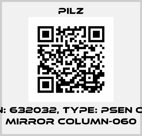 p/n: 632032, Type: PSEN opII mirror column-060 Pilz
