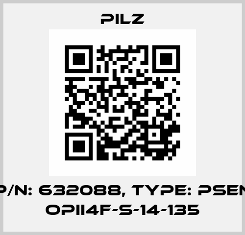 p/n: 632088, Type: PSEN opII4F-s-14-135 Pilz