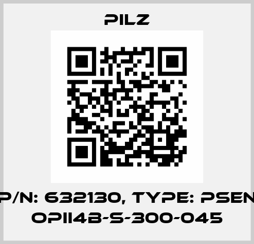 p/n: 632130, Type: PSEN opII4B-s-300-045 Pilz