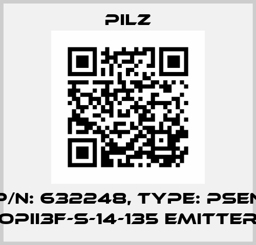p/n: 632248, Type: PSEN opII3F-s-14-135 emitter Pilz