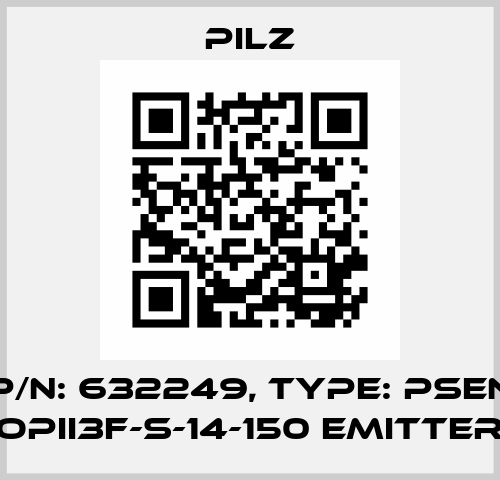 p/n: 632249, Type: PSEN opII3F-s-14-150 emitter Pilz