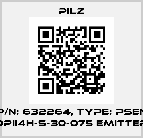 p/n: 632264, Type: PSEN opII4H-s-30-075 emitter Pilz