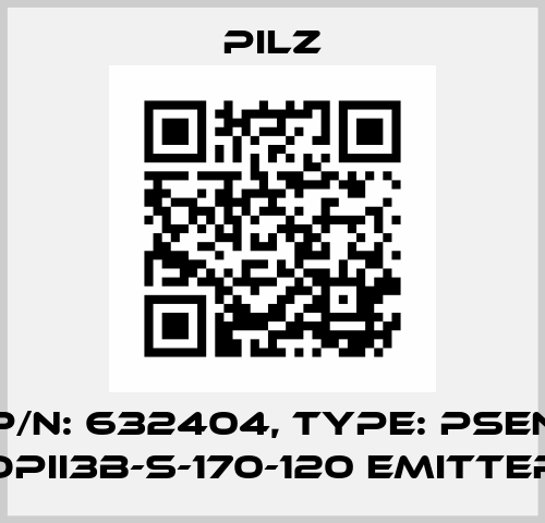 p/n: 632404, Type: PSEN opII3B-s-170-120 emitter Pilz