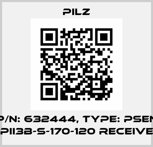p/n: 632444, Type: PSEN opII3B-s-170-120 receiver Pilz