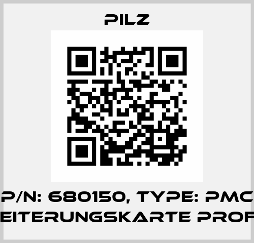 p/n: 680150, Type: PMC Erweiterungskarte PROFINET Pilz