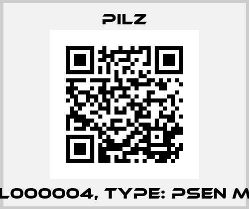 p/n: 6L000004, Type: PSEN me5 AF Pilz