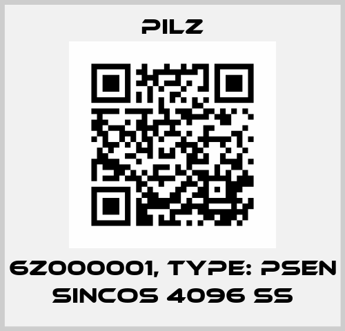 p/n: 6Z000001, Type: PSEN enc sincos 4096 ss Pilz