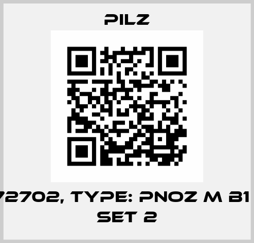 p/n: 772702, Type: PNOZ m B1 Basis Set 2 Pilz