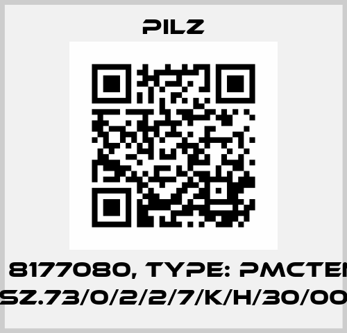 p/n: 8177080, Type: PMCtendo SZ.73/0/2/2/7/K/H/30/00 Pilz