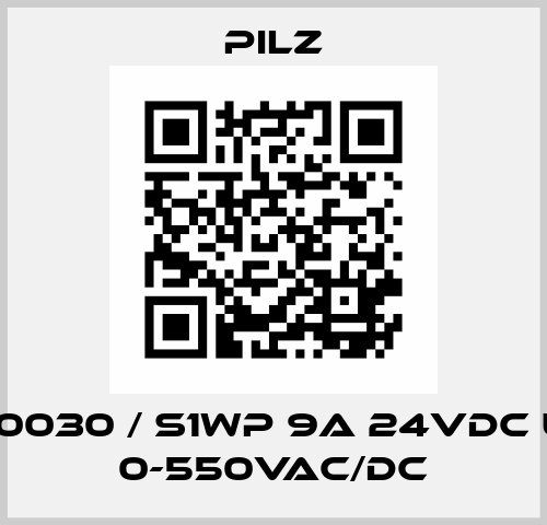 890030 / S1WP 9A 24VDC UM 0-550VAC/DC Pilz