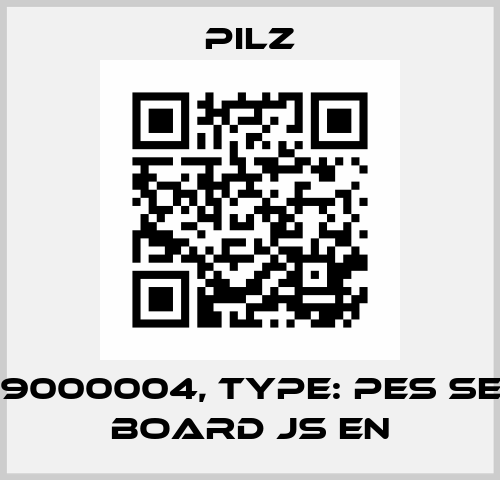 p/n: G9000004, Type: PES sensor board js en Pilz