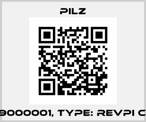 p/n: Z9000001, Type: RevPi Core 3 Pilz