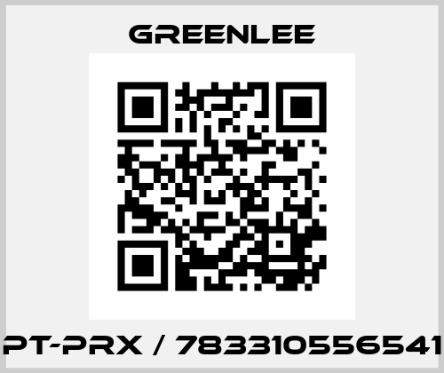 PT-PRX / 783310556541 Greenlee