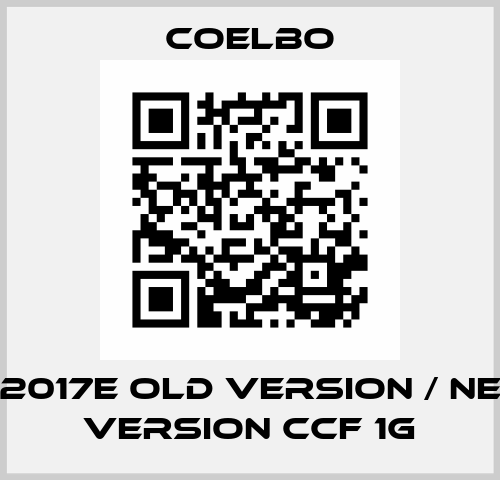 7-2017e old version / new version CCF 1G COELBO