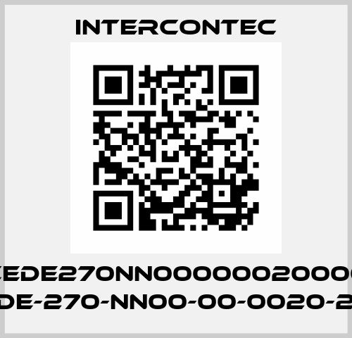 CEDE270NN00000020000 (CEDE-270-NN00-00-0020-200) Intercontec