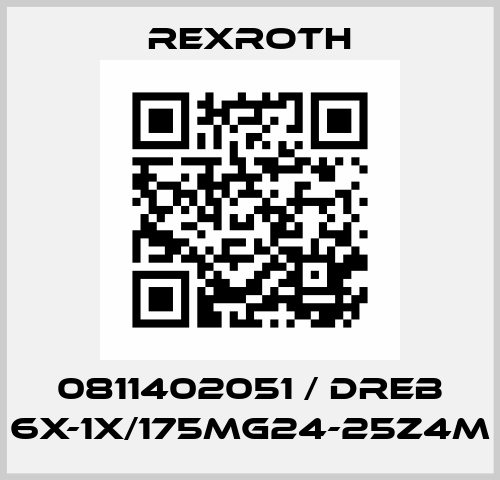 0811402051 / DREB 6X-1X/175MG24-25Z4M Rexroth
