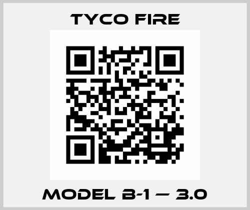 Model B-1 — 3.0 Tyco Fire