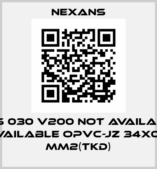 Q105 030 V200 not available, available OPVC-JZ 34x0.5 mm2(TKD) Nexans